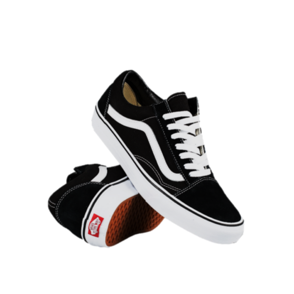 Old Skool Negro/Blanco - Vans