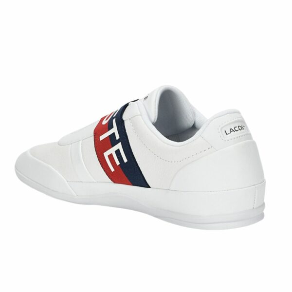 Misano elastic Wht/Nvy - Lacoste