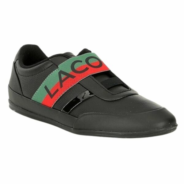 Misano elastic Blk/Grn - Lacoste