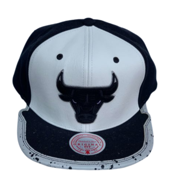 Gorra Chicago Bulls Negra blanca