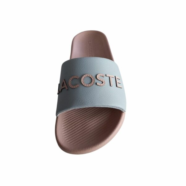 Croco slide M Blu/Nat - Lacoste