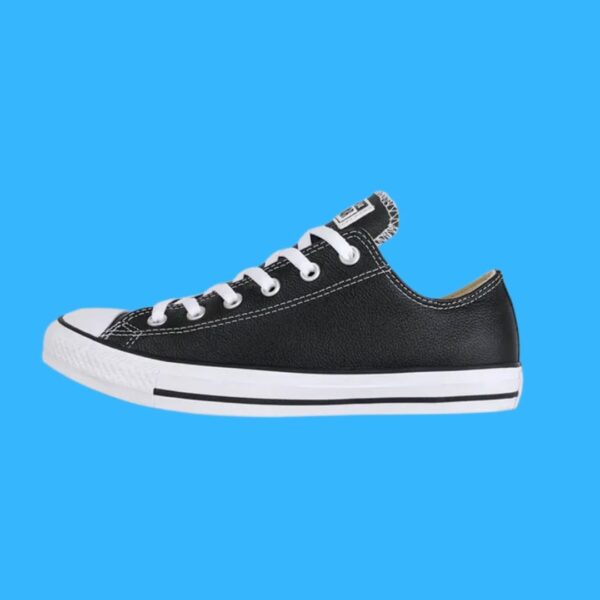 Classic Piel Negro y Blanco - Converse