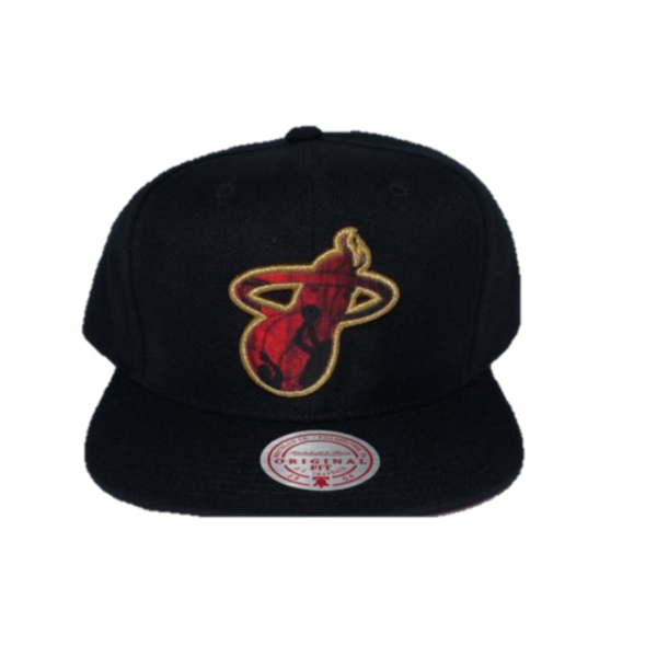 Gorra Miami Heat Negra